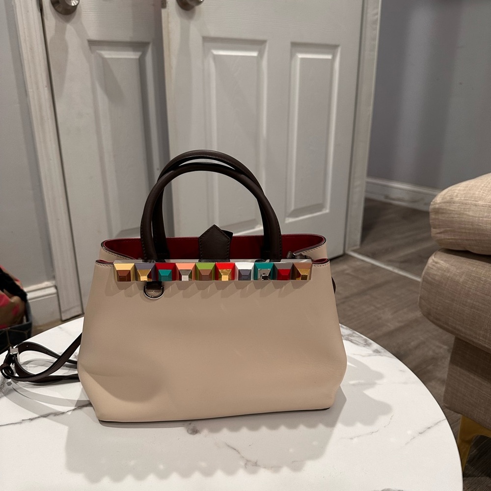 Fendi  Roma beige cream mini bag
